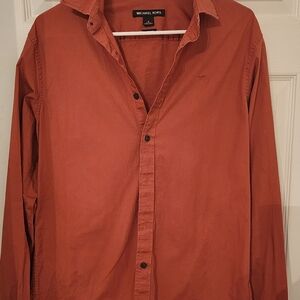 Mens Michael Kors Button Down Shirt